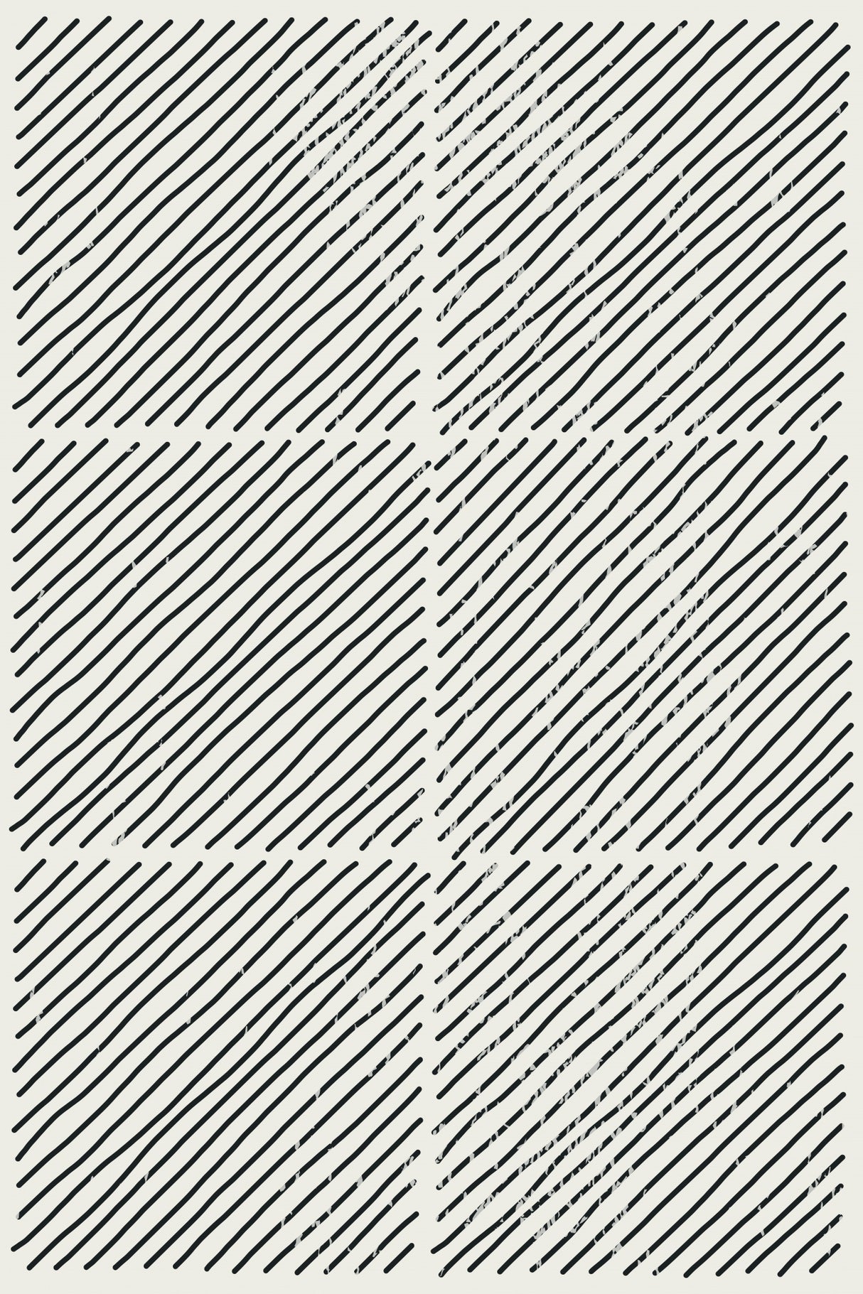 Geometric Minimal Set #4 Poster och Canvastavla