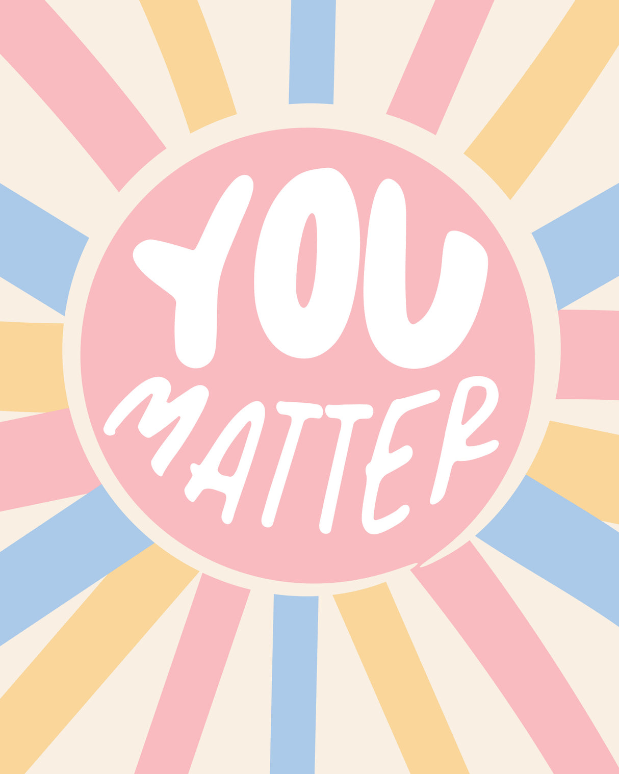 You Matter Poster och Canvastavla
