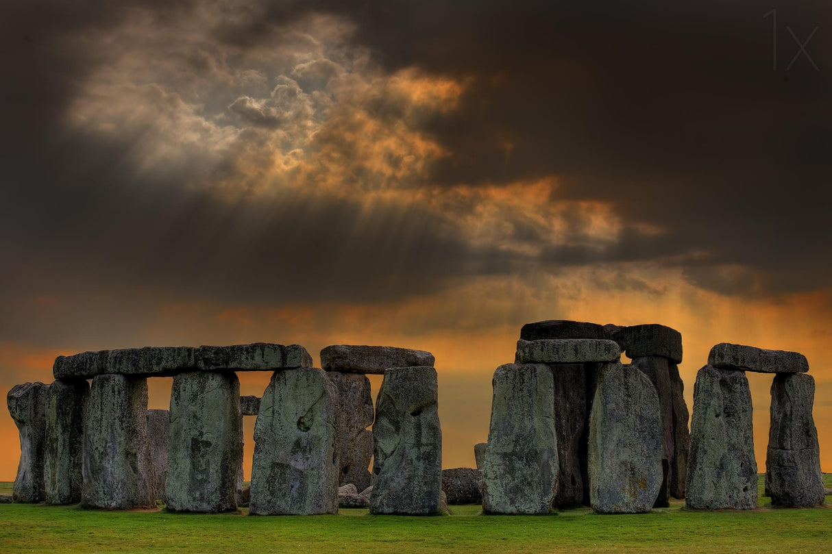 Within A Place Of A Stone Circle Poster och Canvastavla