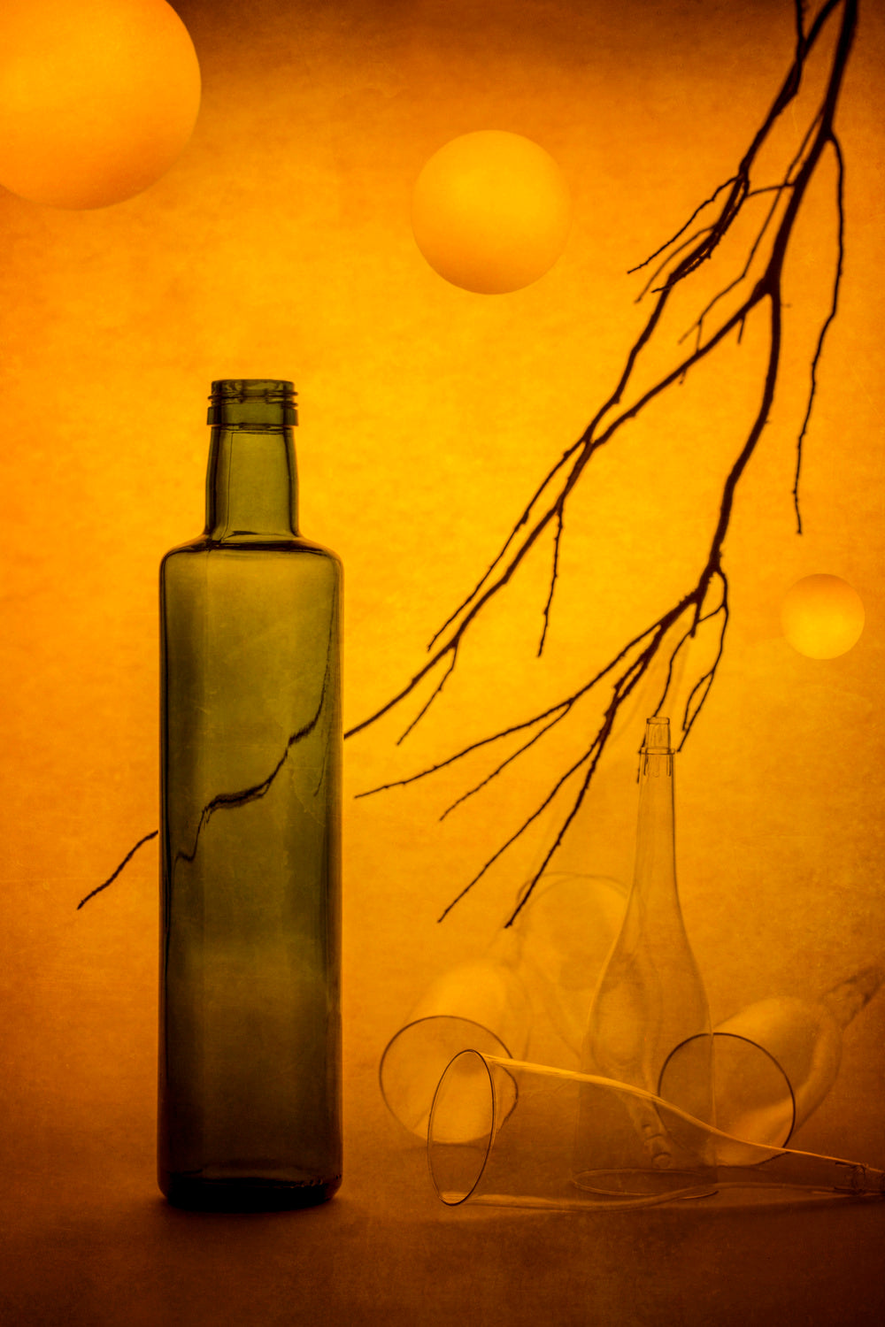 Still life with falling balls Poster och Canvastavla