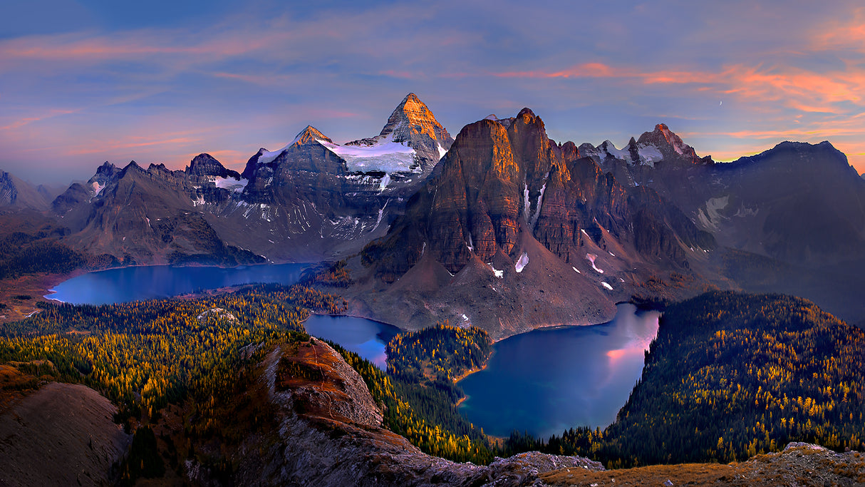 Mount Assiniboine Poster och Canvastavla