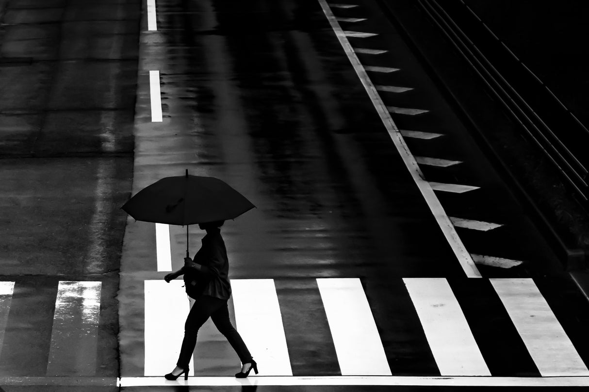 It's raining today Poster och Canvastavla