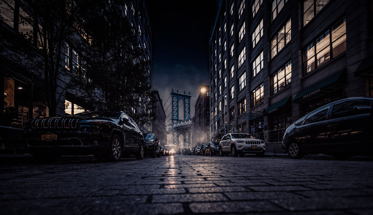 Gotham - Night's Colors Poster och Canvastavla