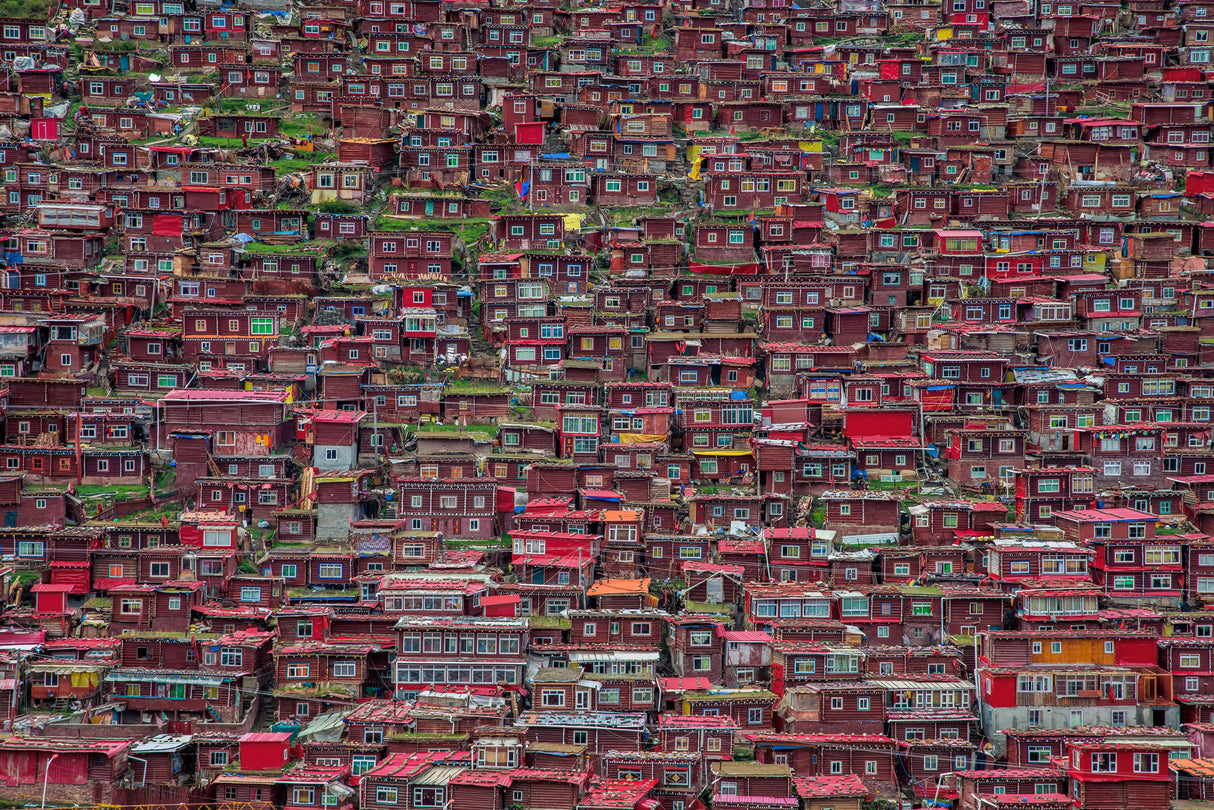 Larung Gar Poster och Canvastavla