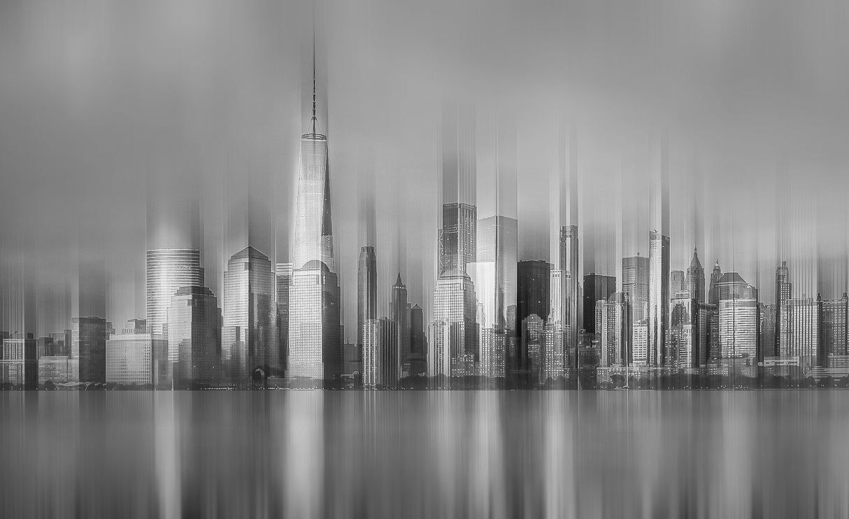 Skyscraper Illusion Poster och Canvastavla