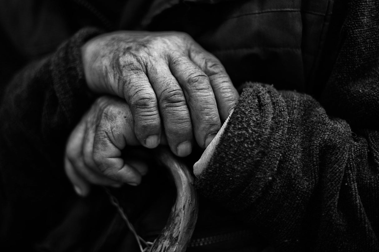 Retired hands Poster och Canvastavla
