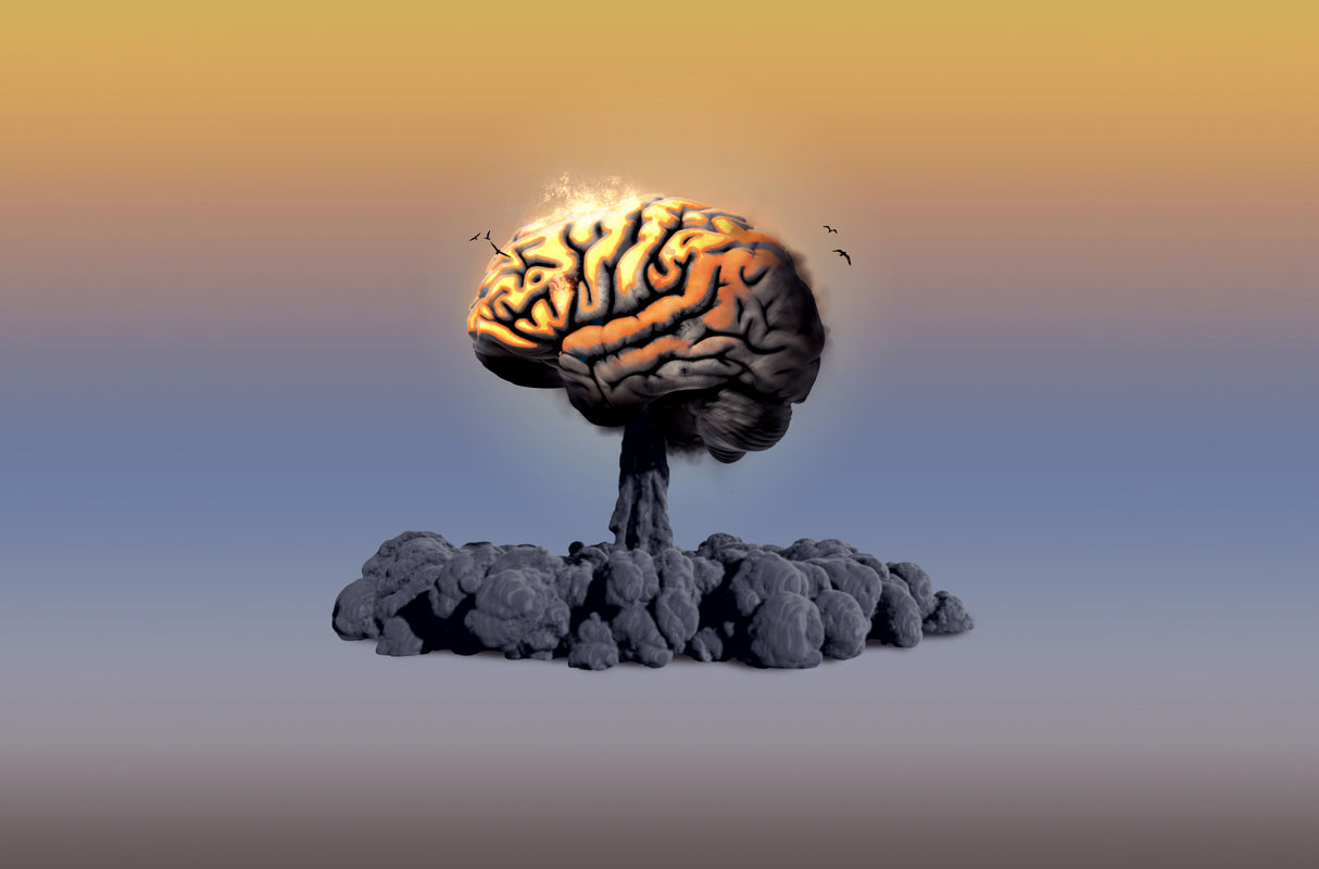 Brain Explosion Poster och Canvastavla