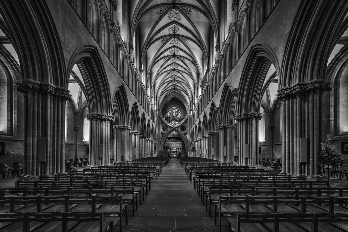 Wells Cathedral Poster och Canvastavla