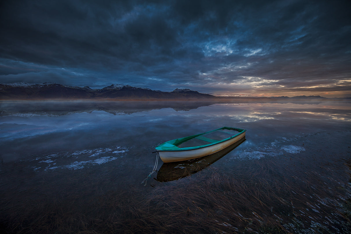 Fisherman's early winter Poster och Canvastavla
