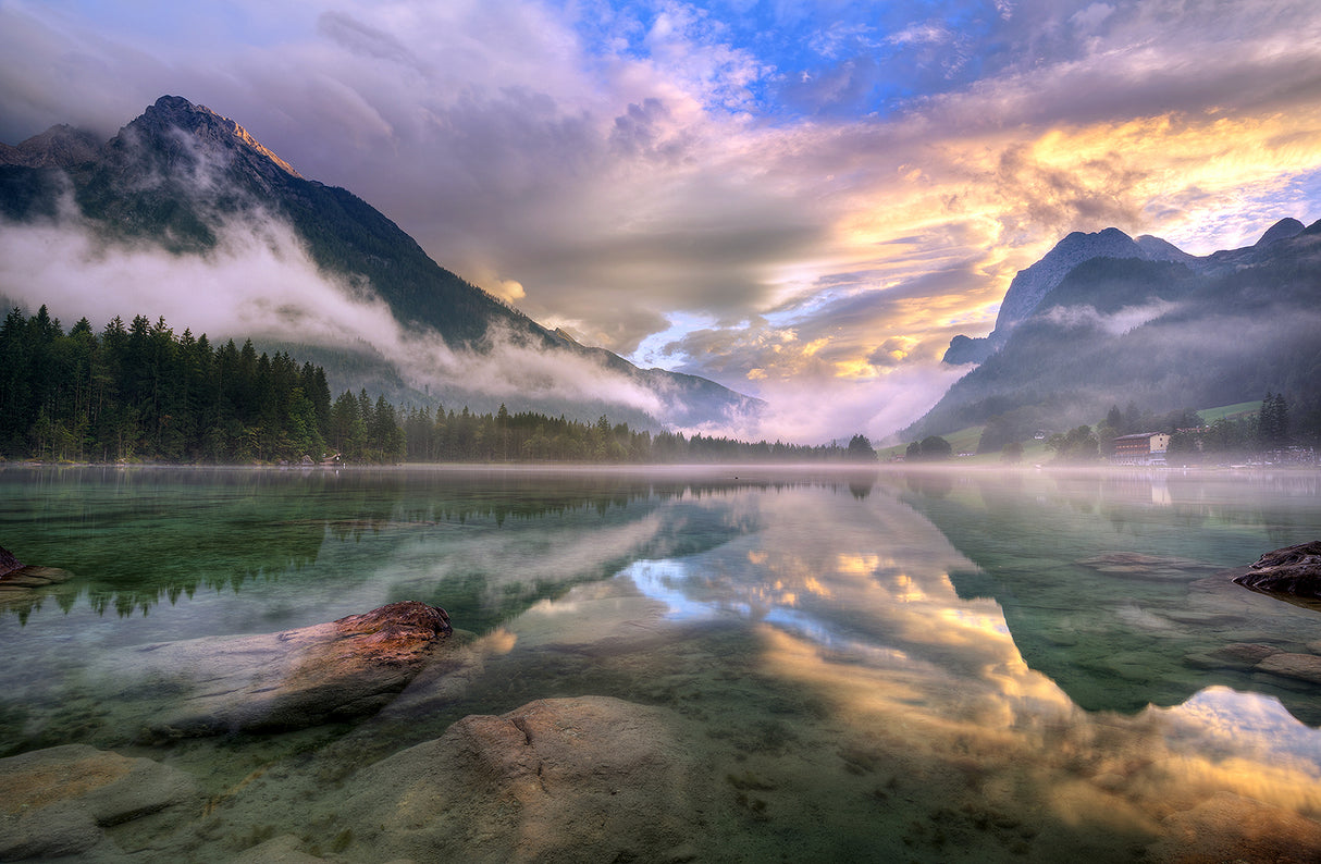 lake hintersee Poster och Canvastavla