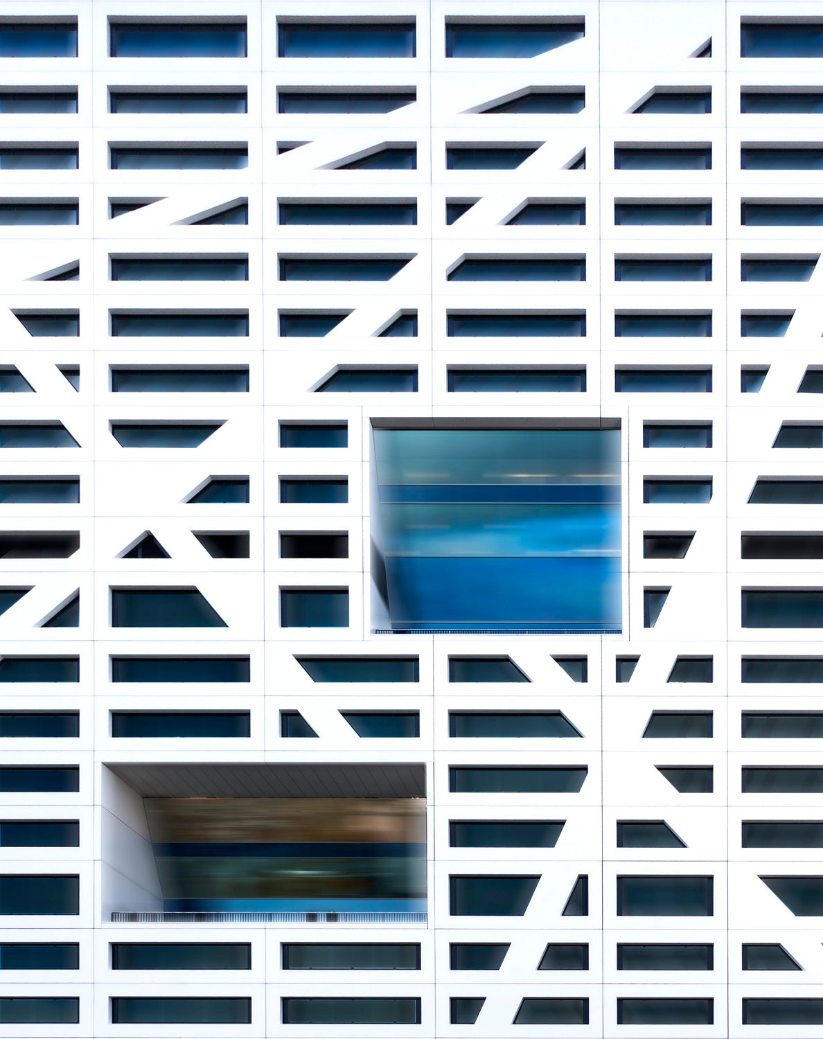 Crossed lines Poster och Canvastavla