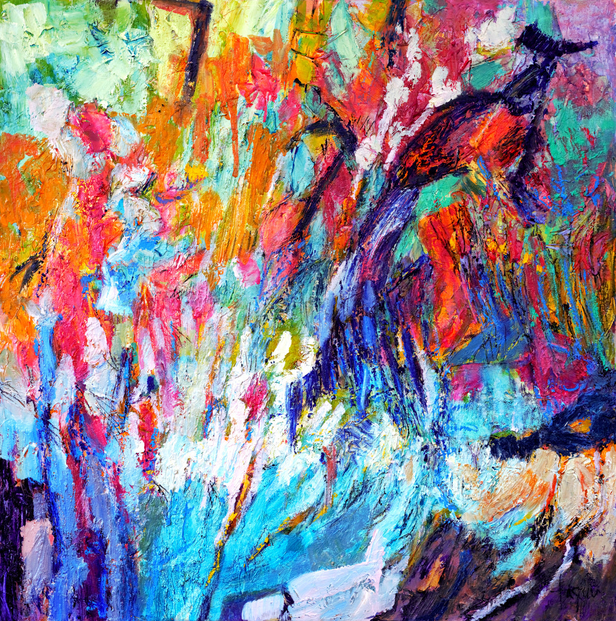 Df1022 Willowisp A Poster och Canvastavla