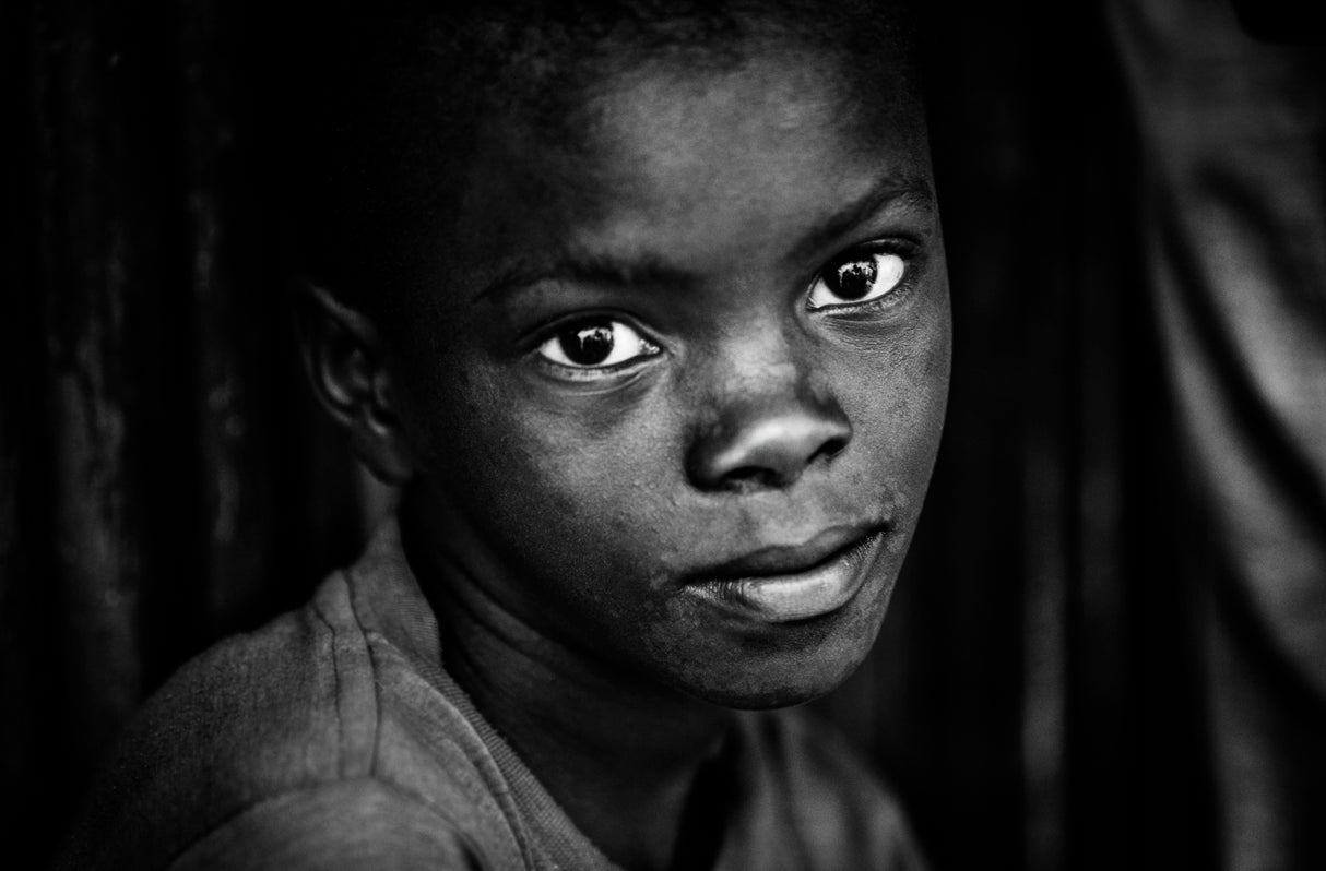 Boy from Benin Poster och Canvastavla