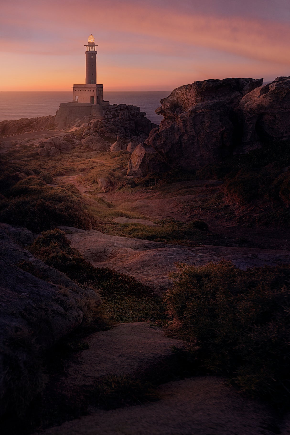 Light Path Poster och Canvastavla