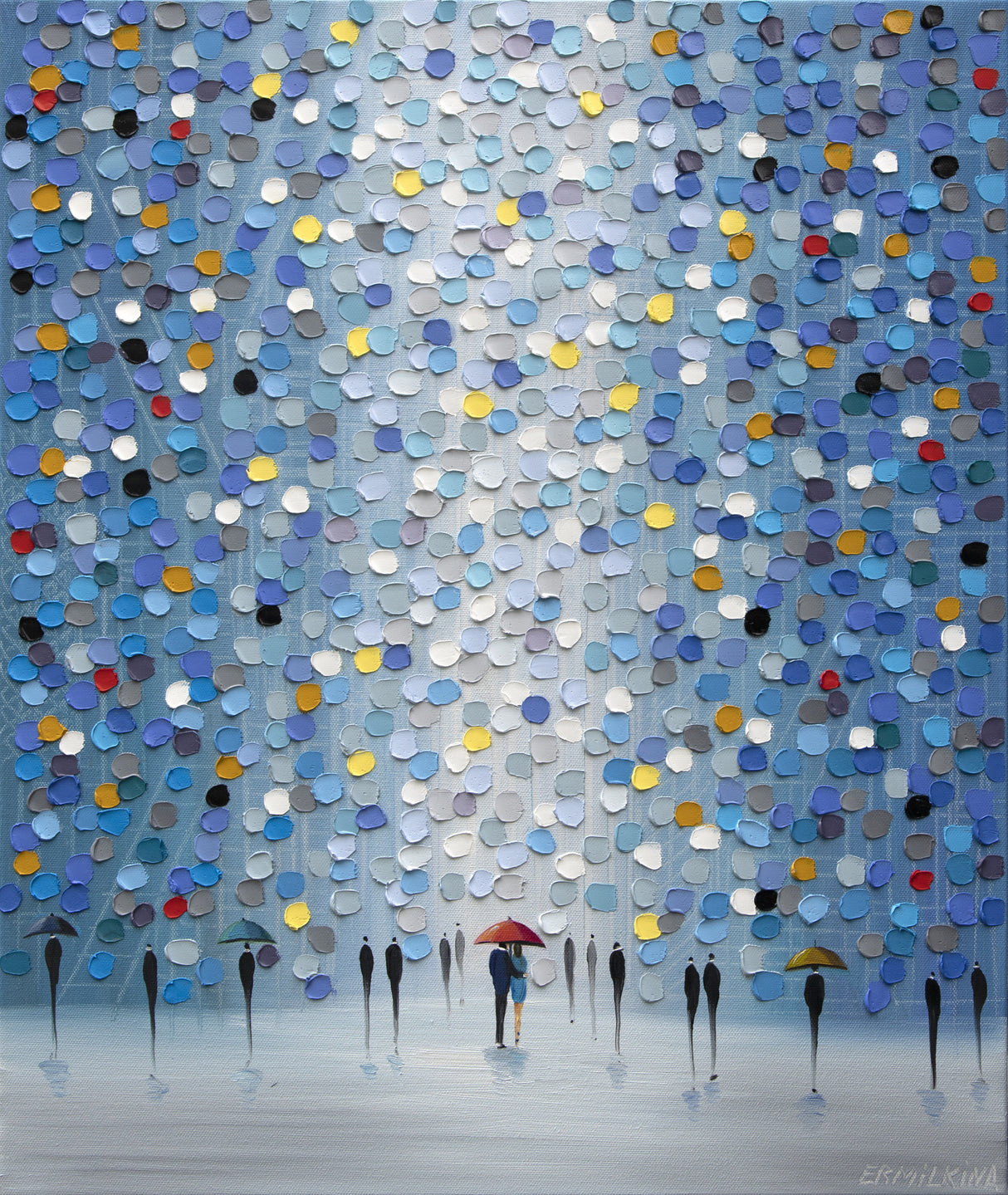 Blue Heaven Poster och Canvastavla