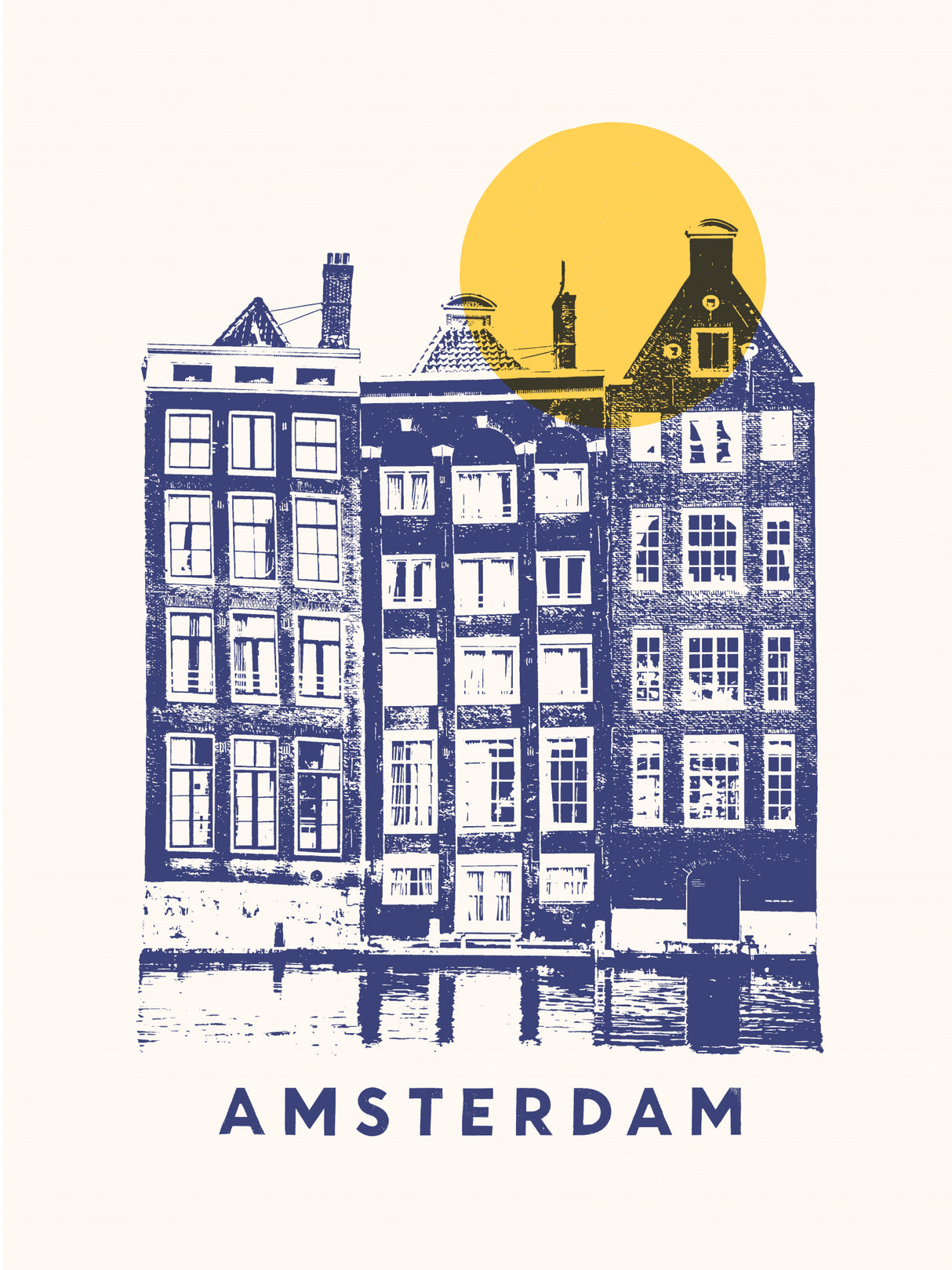 Amsterdam ★★★ Poster och Canvastavla