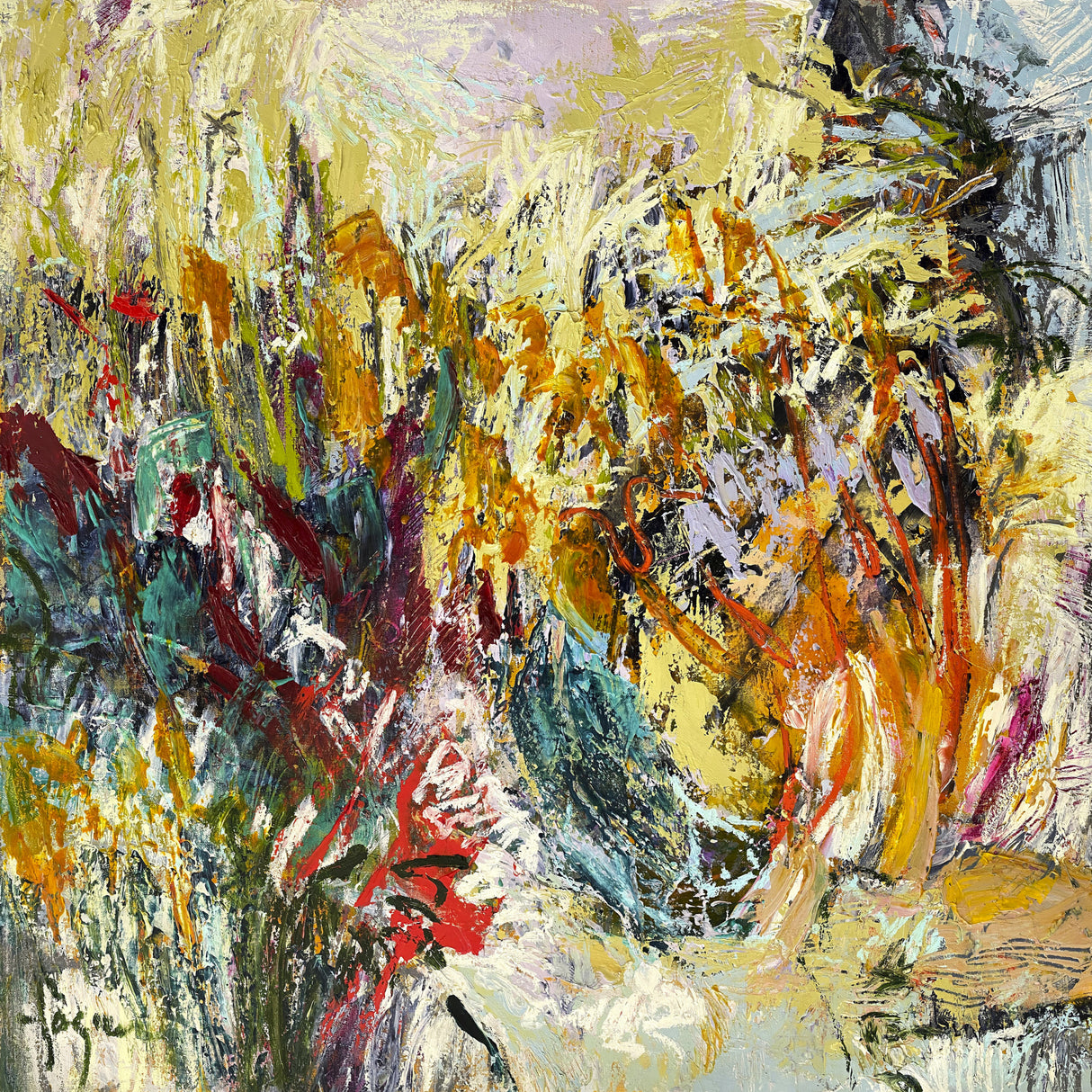 Df035primal Flame I Poster och Canvastavla