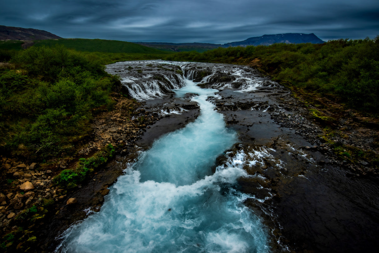 Bruarfoss Poster och Canvastavla