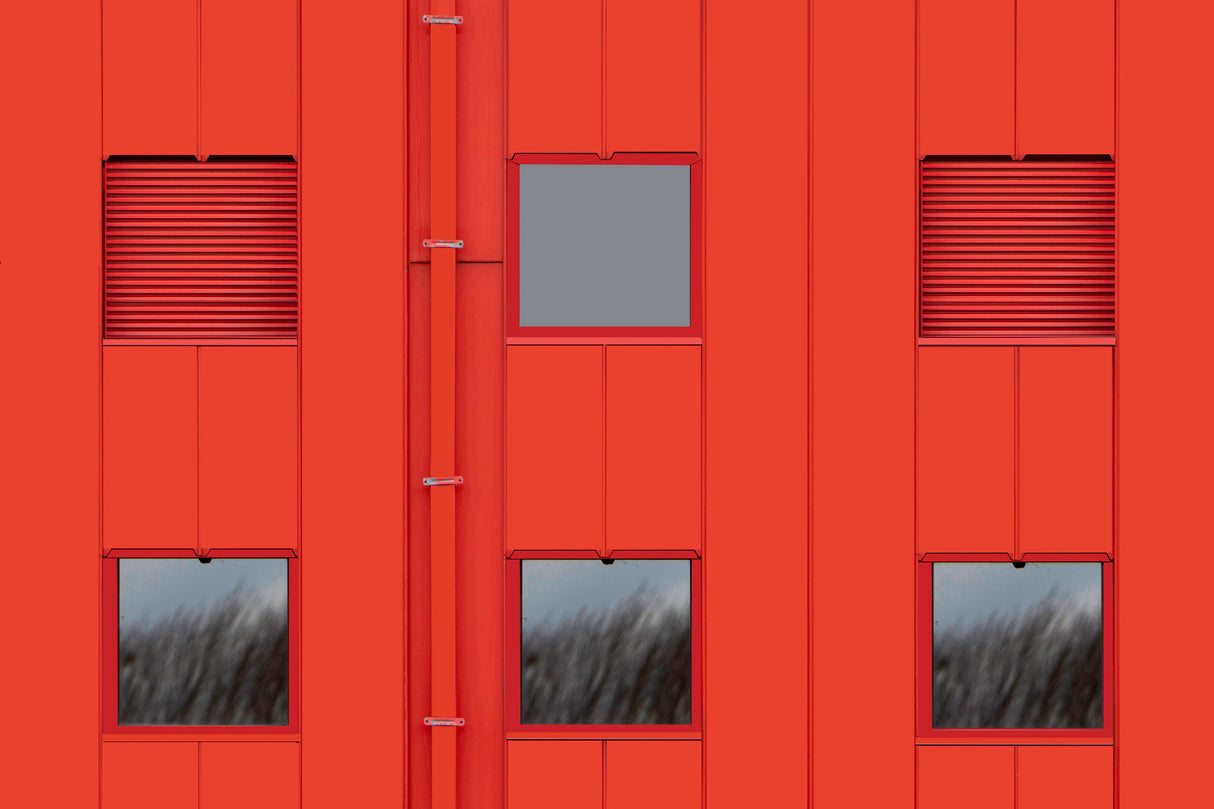 Just Red Poster och Canvastavla