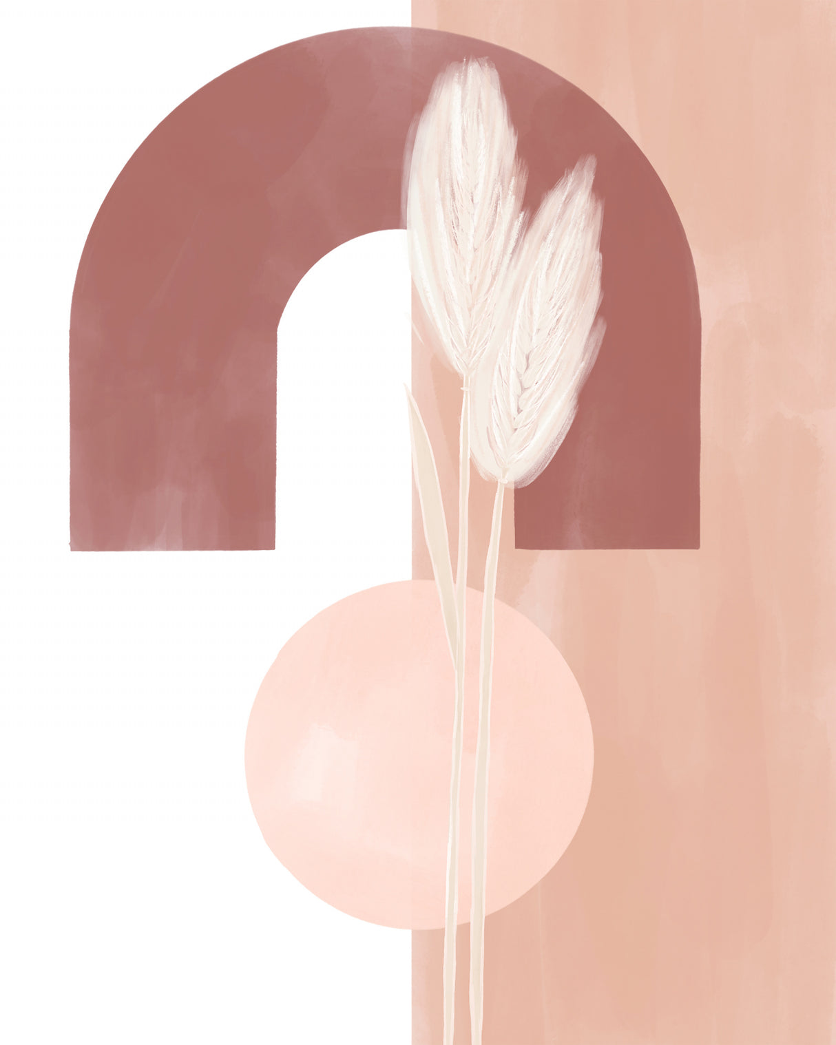 Abstract Arch Poster och Canvastavla