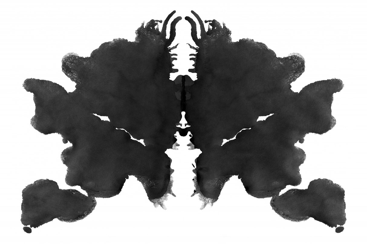 Inkblot 06 Poster och Canvastavla