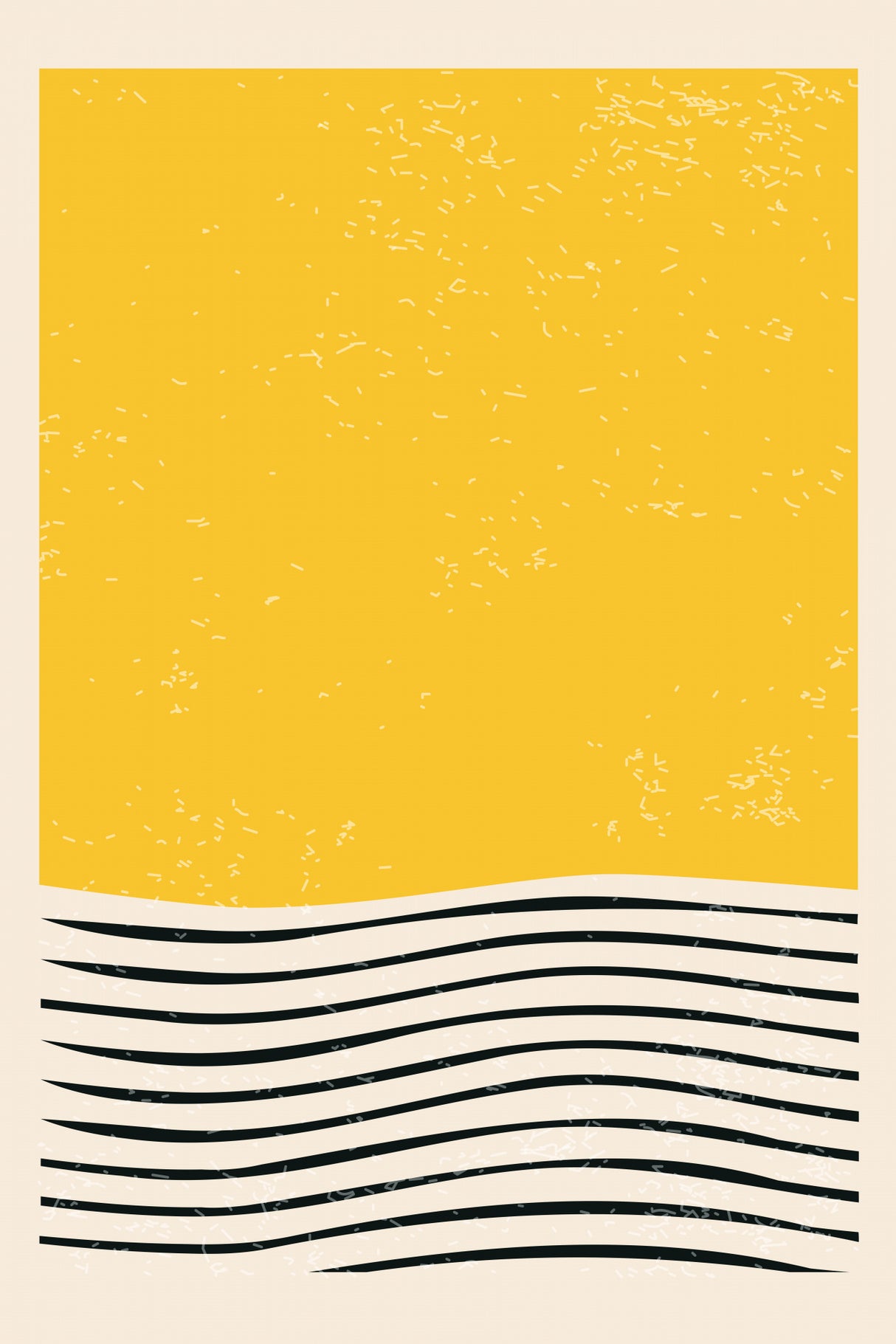 Bright Minimal Set #3 Poster och Canvastavla