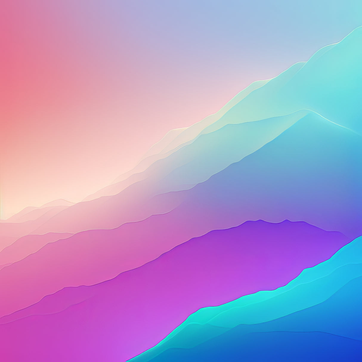 Gradient 35 Poster och Canvastavla