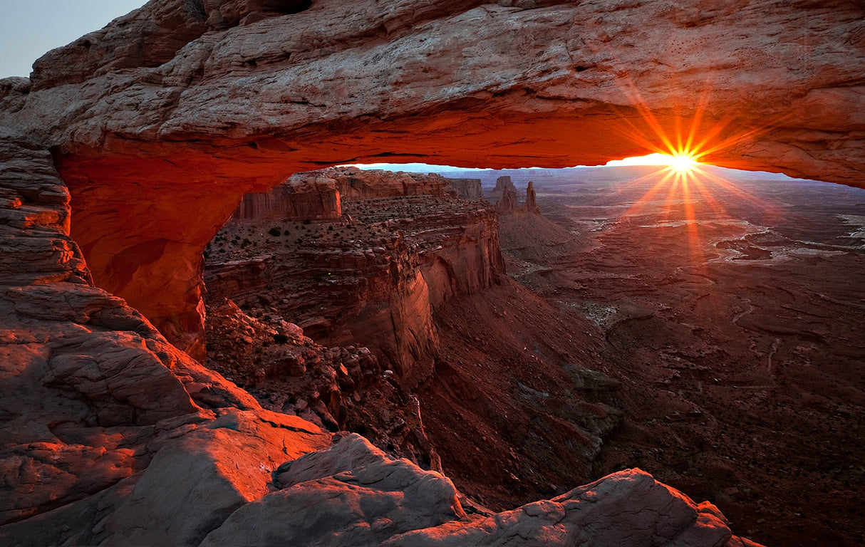 Mesa Arch Sunrise Poster och Canvastavla