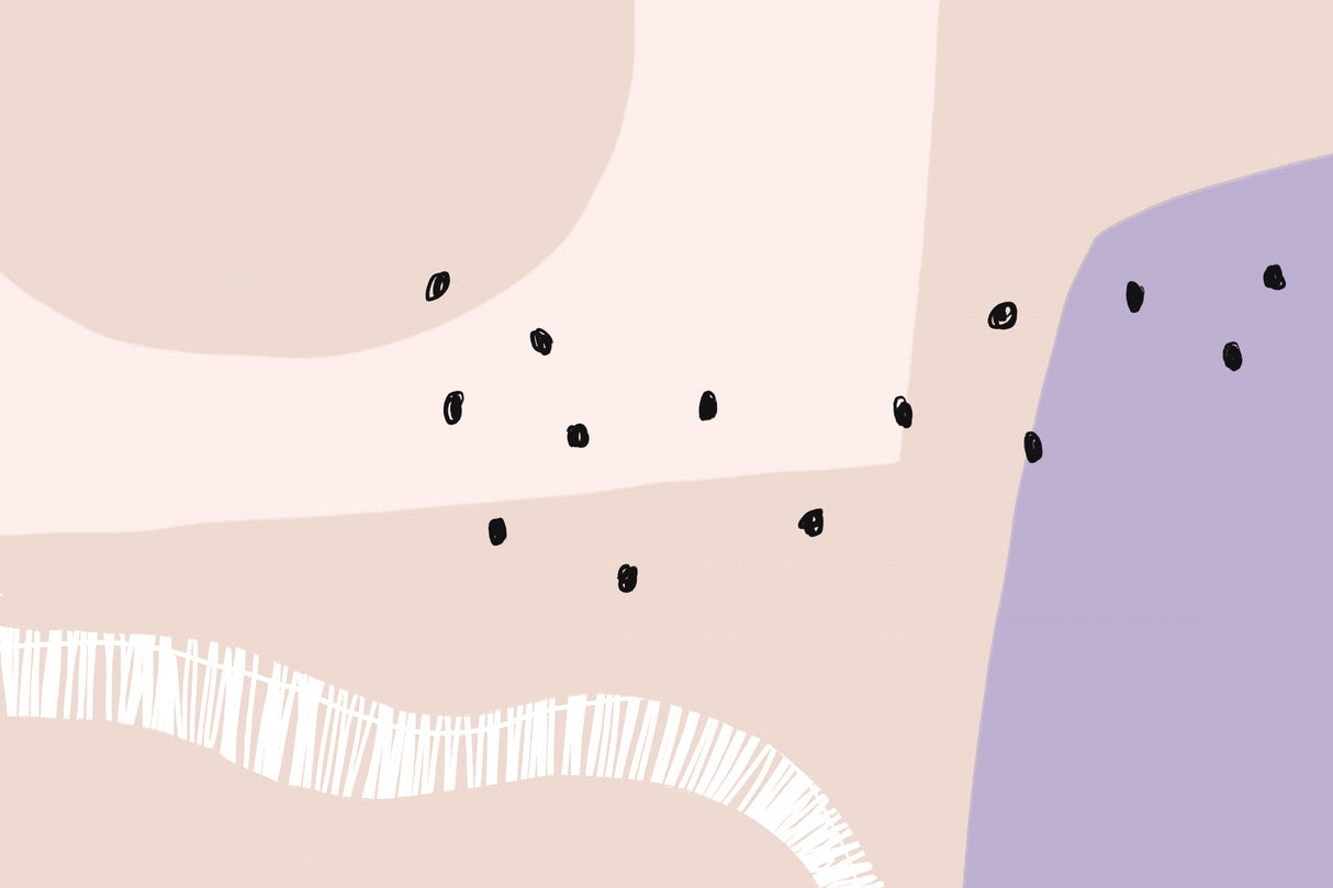 Playful Pattern No 1 Poster och Canvastavla