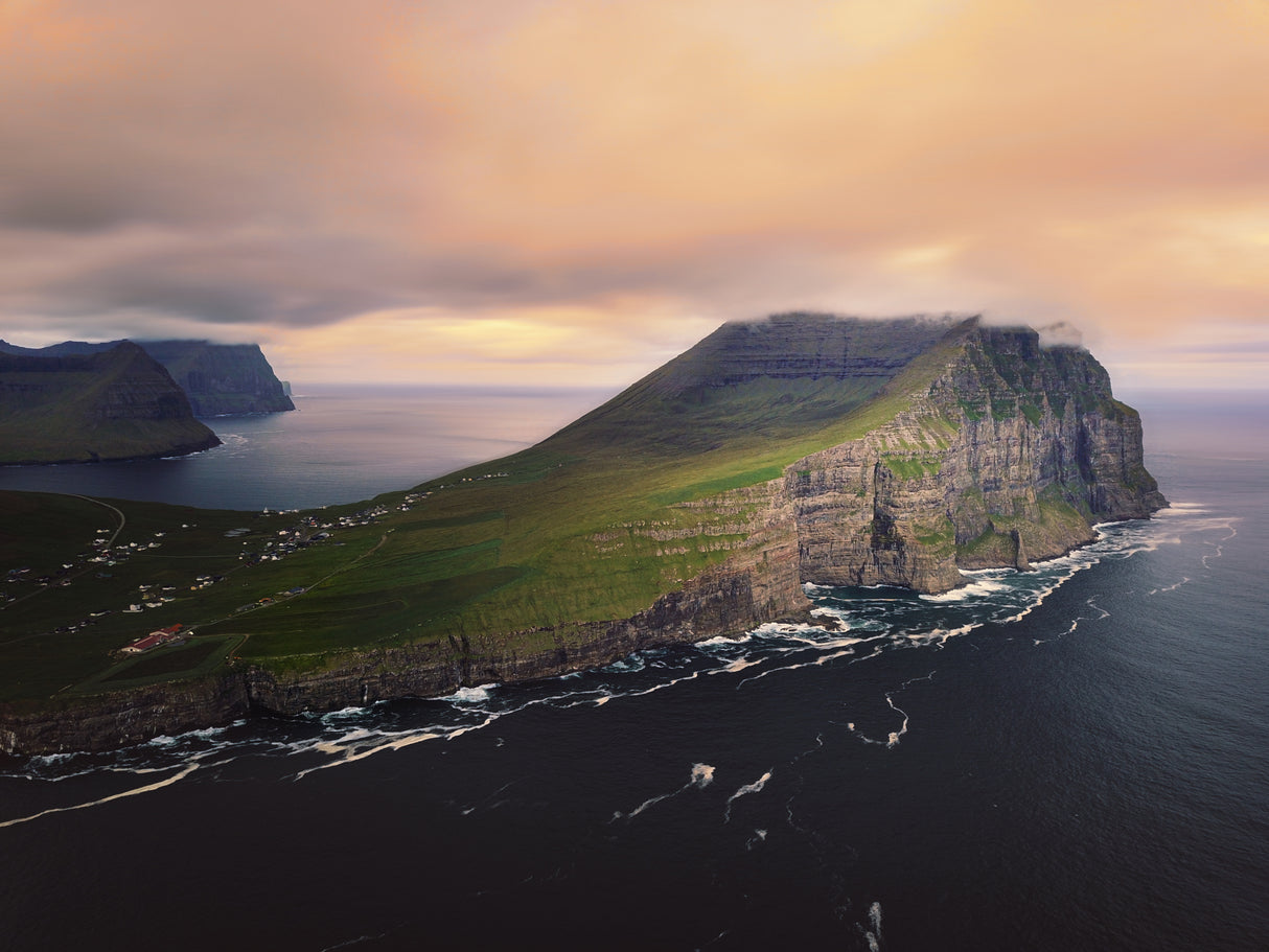 Viðareiði Faroe Islands Poster och Canvastavla