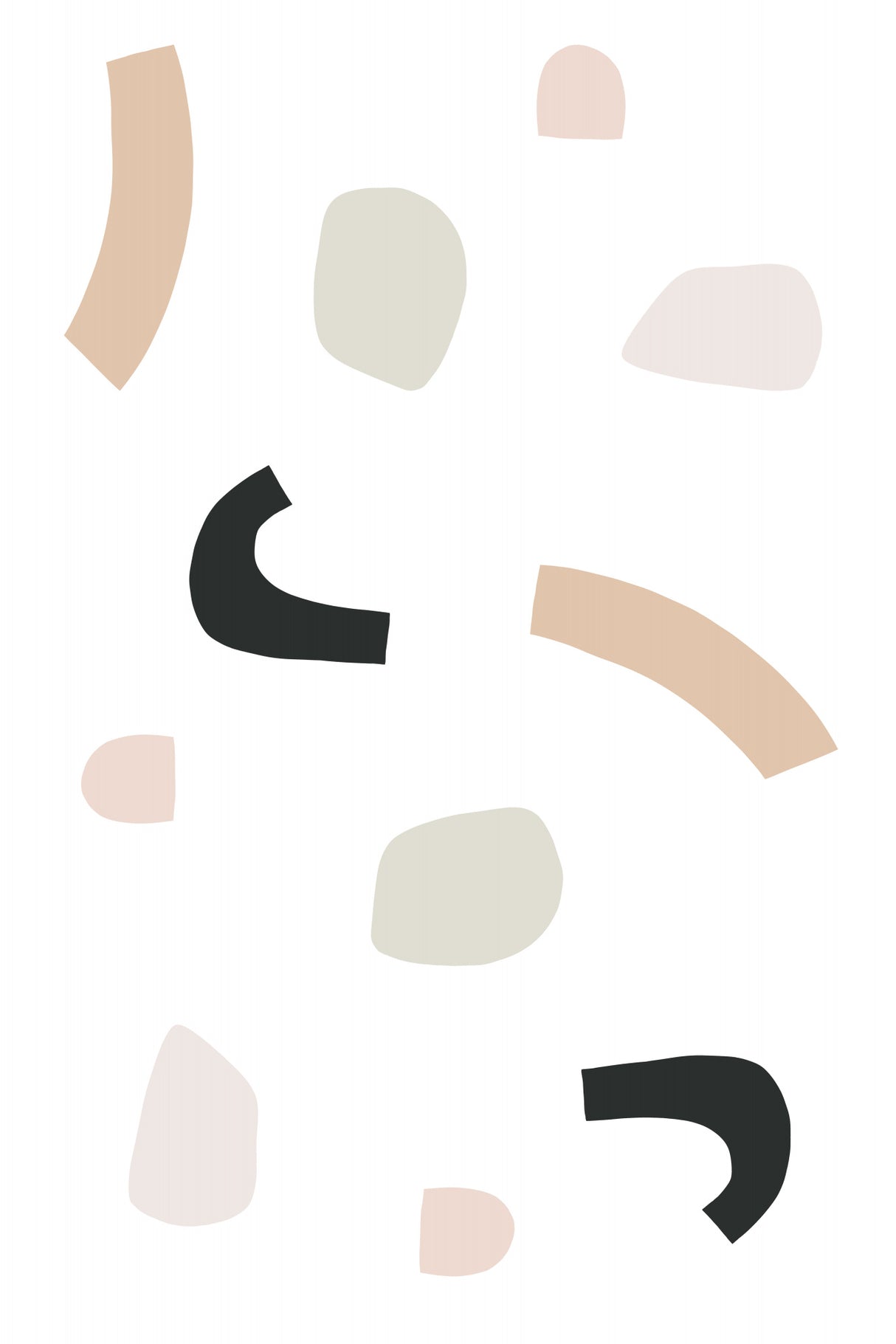 Happy Abstract No 3 Poster och Canvastavla