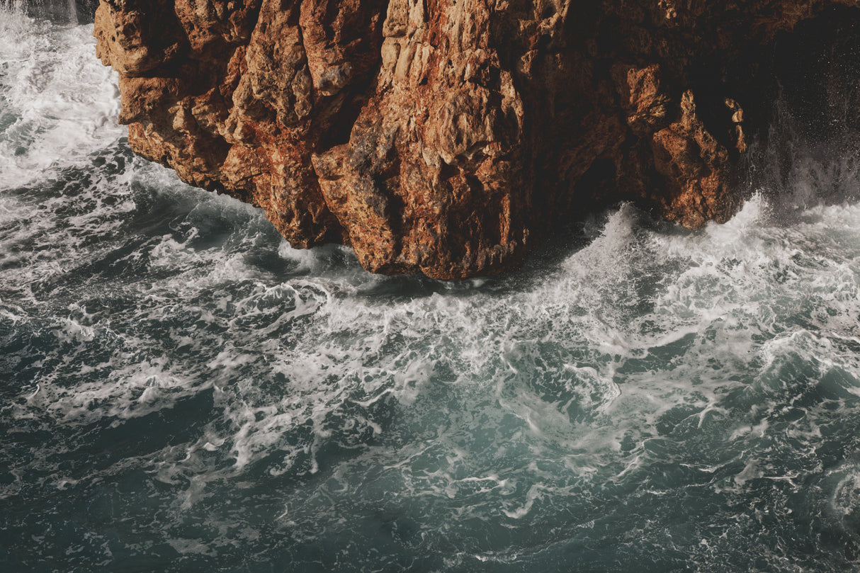 sea waves and rocks Poster och Canvastavla