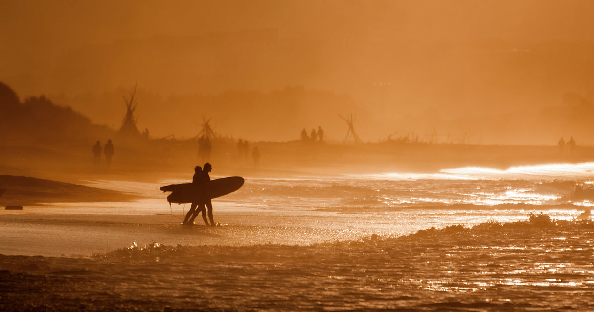 Evening surf Poster och Canvastavla