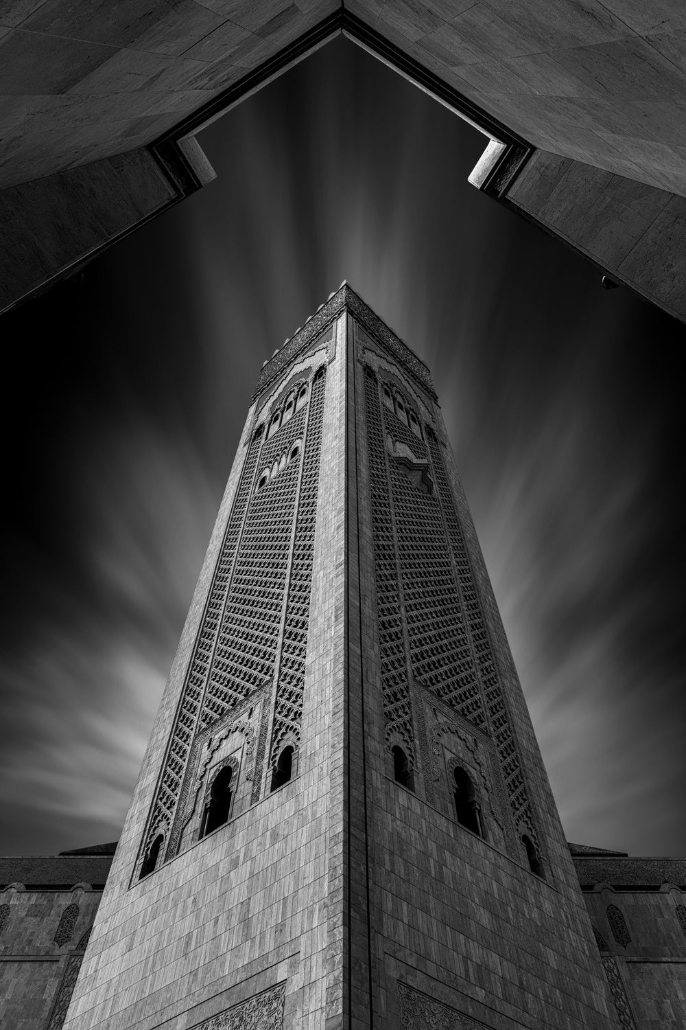 Hassan II Mosque Poster och Canvastavla