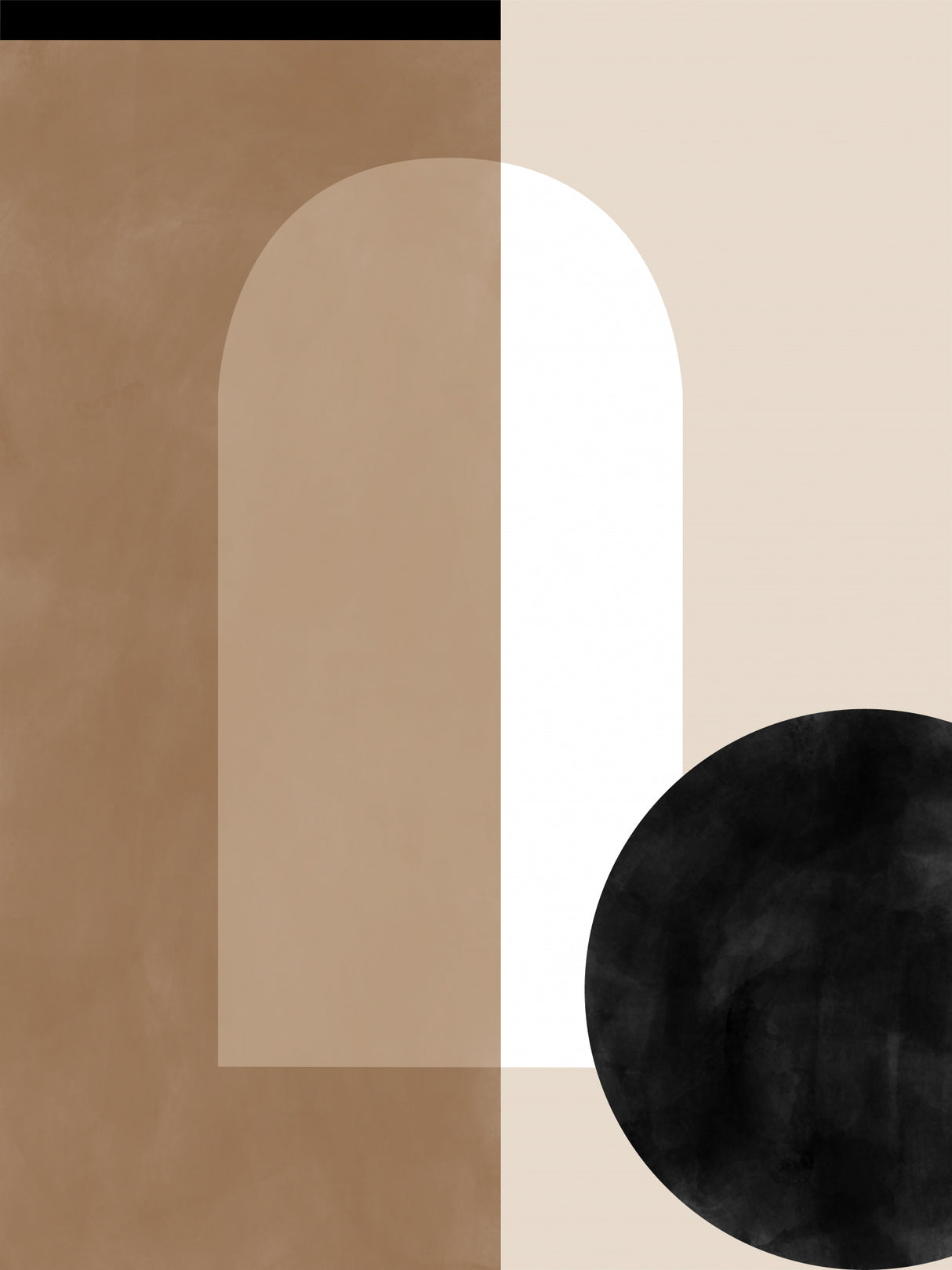 3x4 Aspectratioabstract83 Poster och Canvastavla