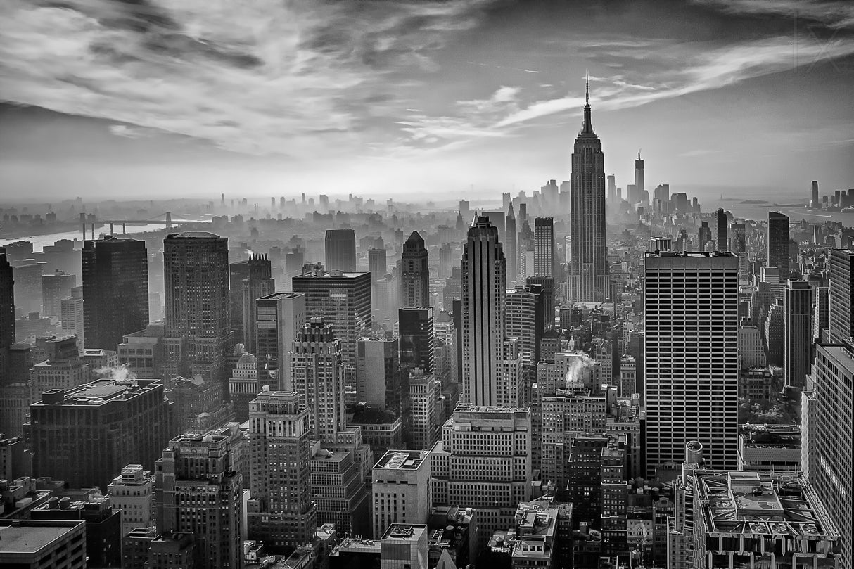 Hazy Gotham Poster och Canvastavla