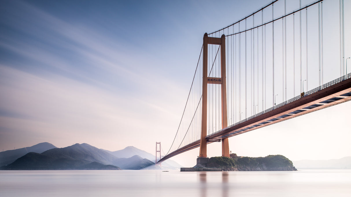 Xihou Bridge & Moon Bay Poster och Canvastavla