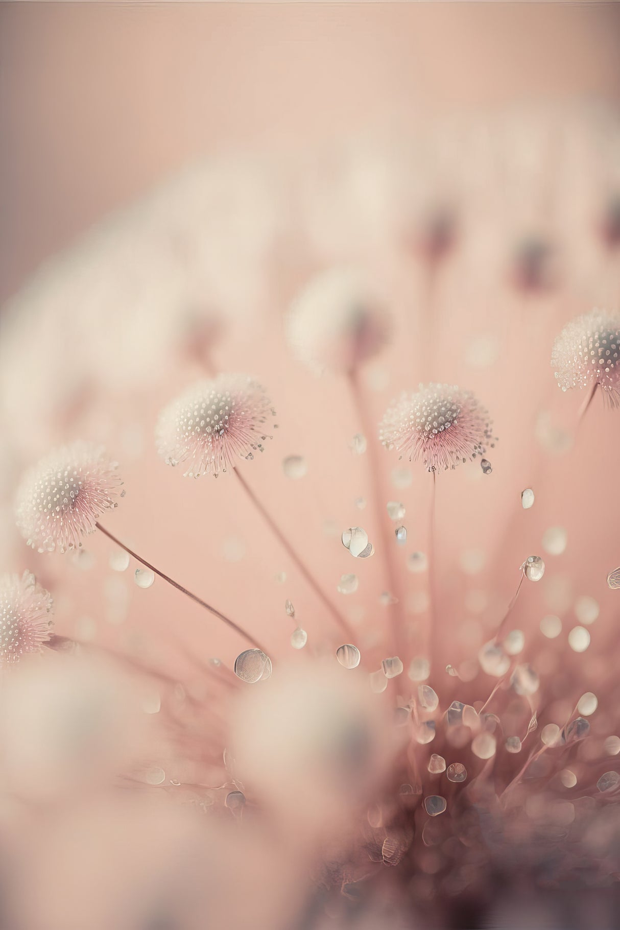 Tiny Crystals Poster och Canvastavla