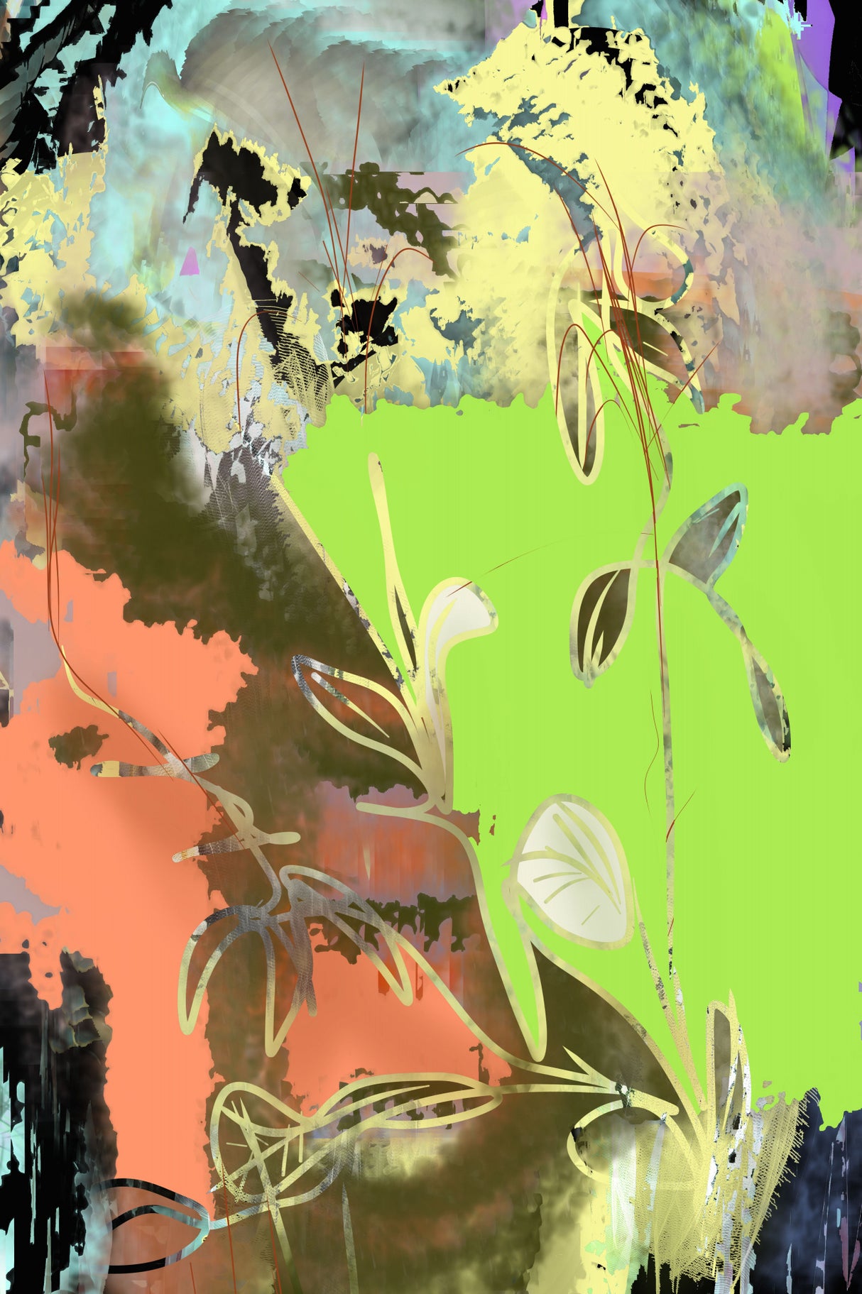 Nature Comes Poster och Canvastavla