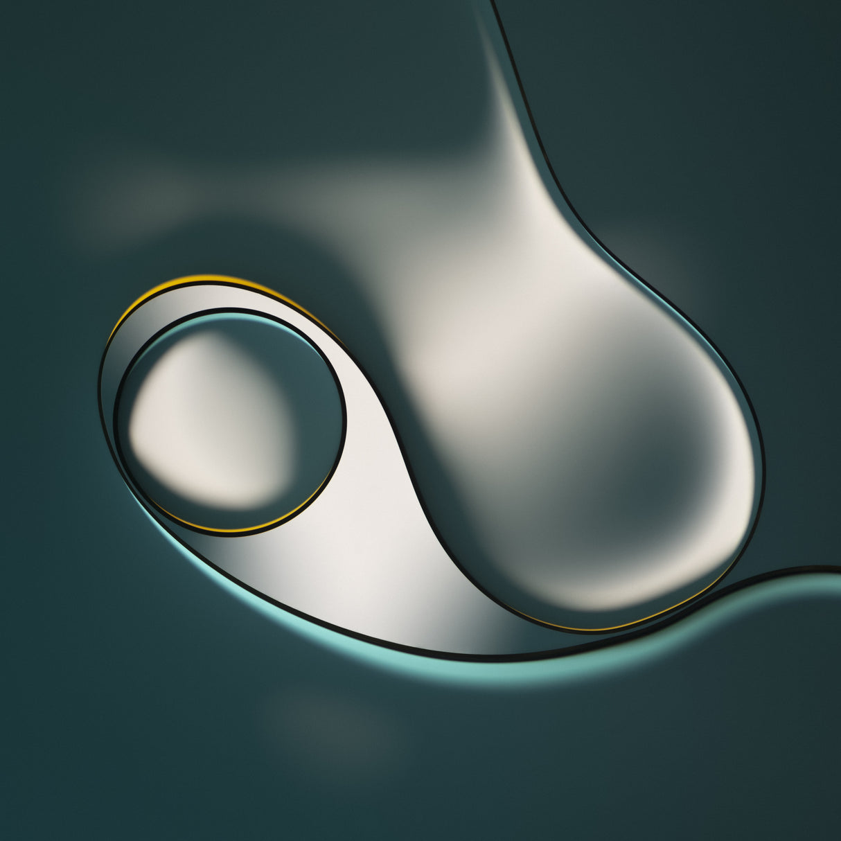 Oil and Water LD69C Poster och Canvastavla