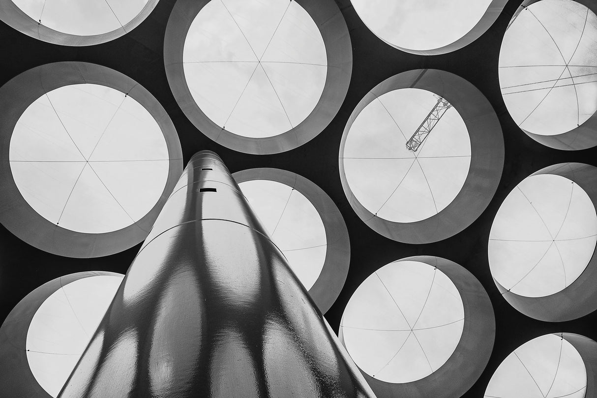 round window roof Poster och Canvastavla