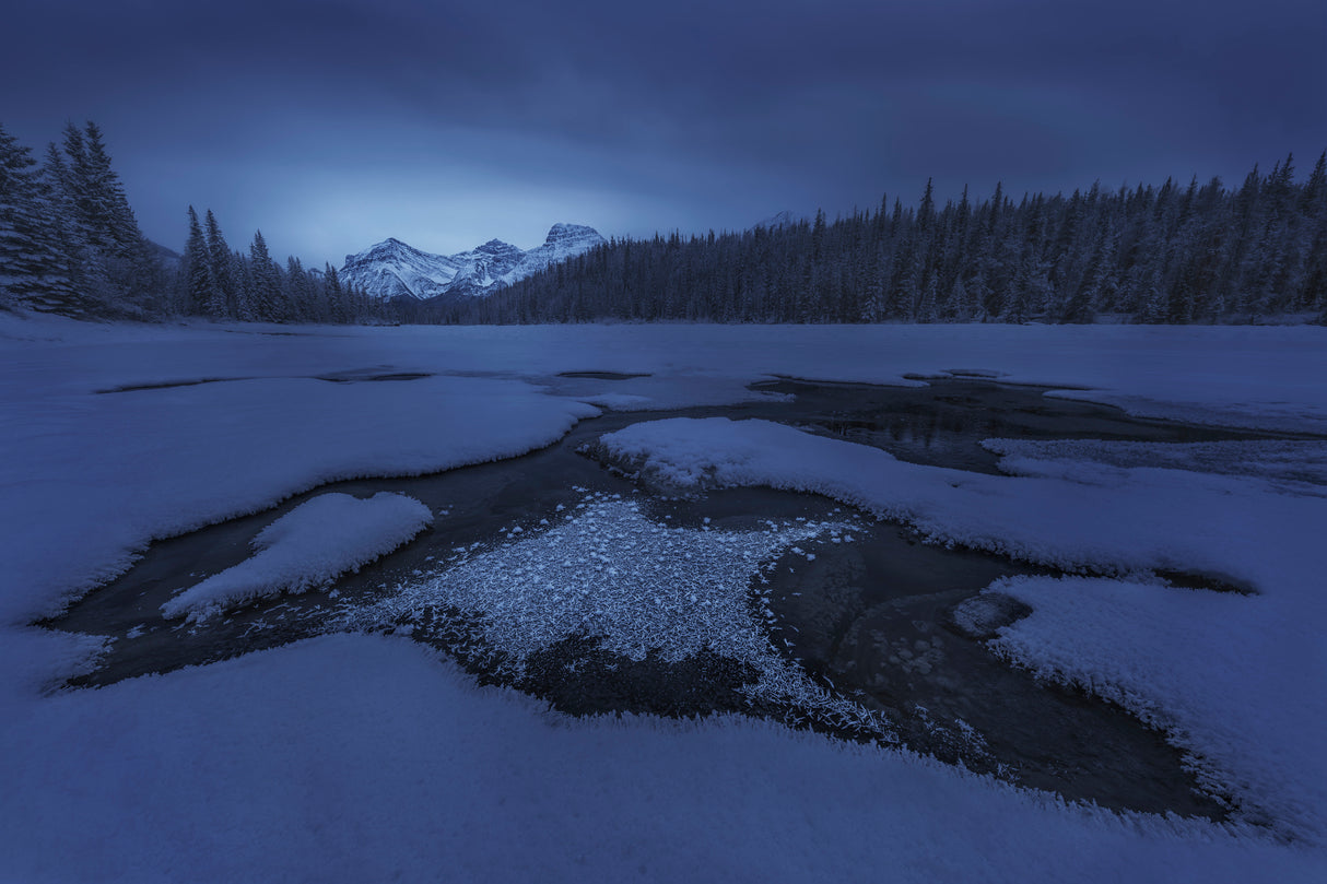 Athabasca river Poster och Canvastavla