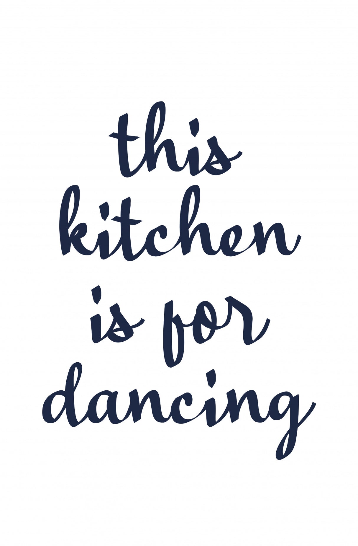Dancing 2 Poster och Canvastavla