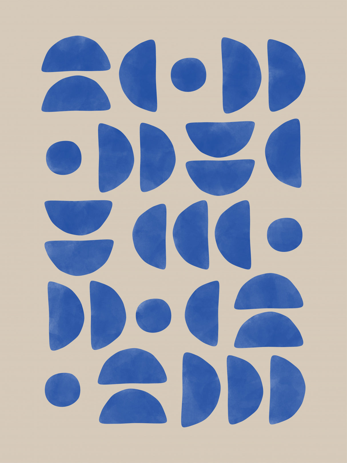 3x4 Aspectratio Indigo51 Poster och Canvastavla