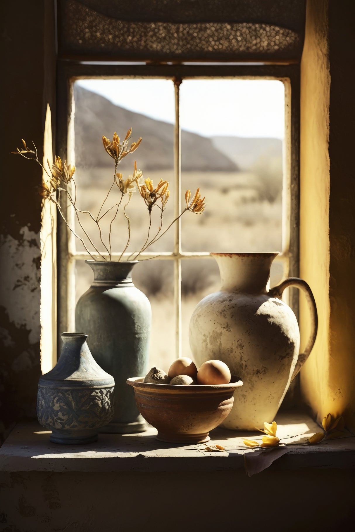 Still Life Impressions No 6 Poster och Canvastavla