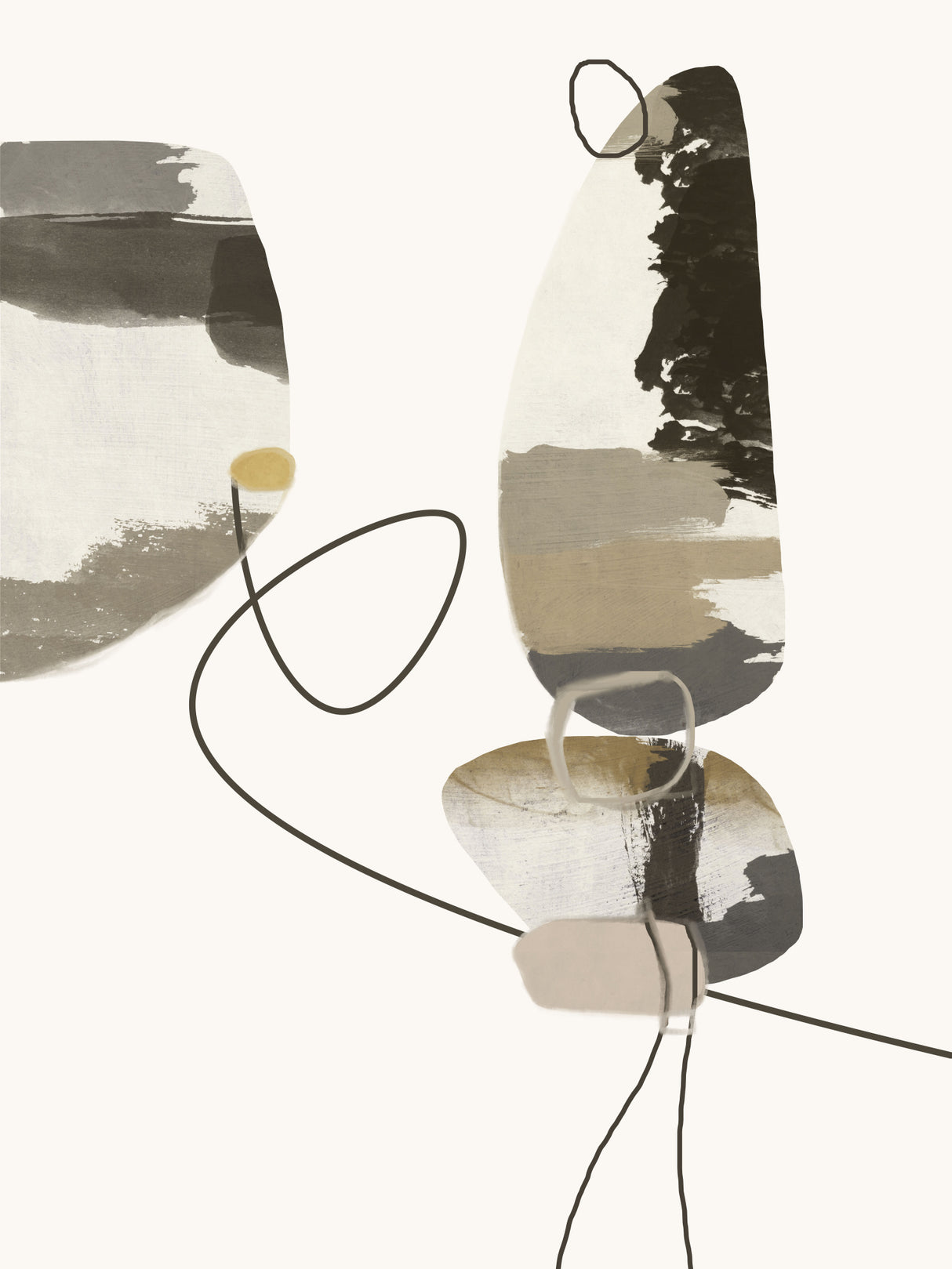 Shapes and Texture 2 Poster och Canvastavla