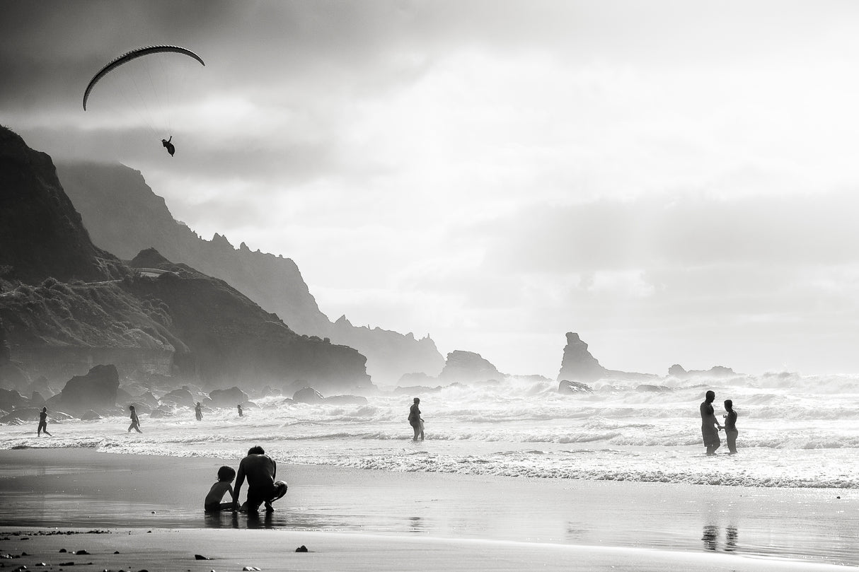The Beach Poster och Canvastavla