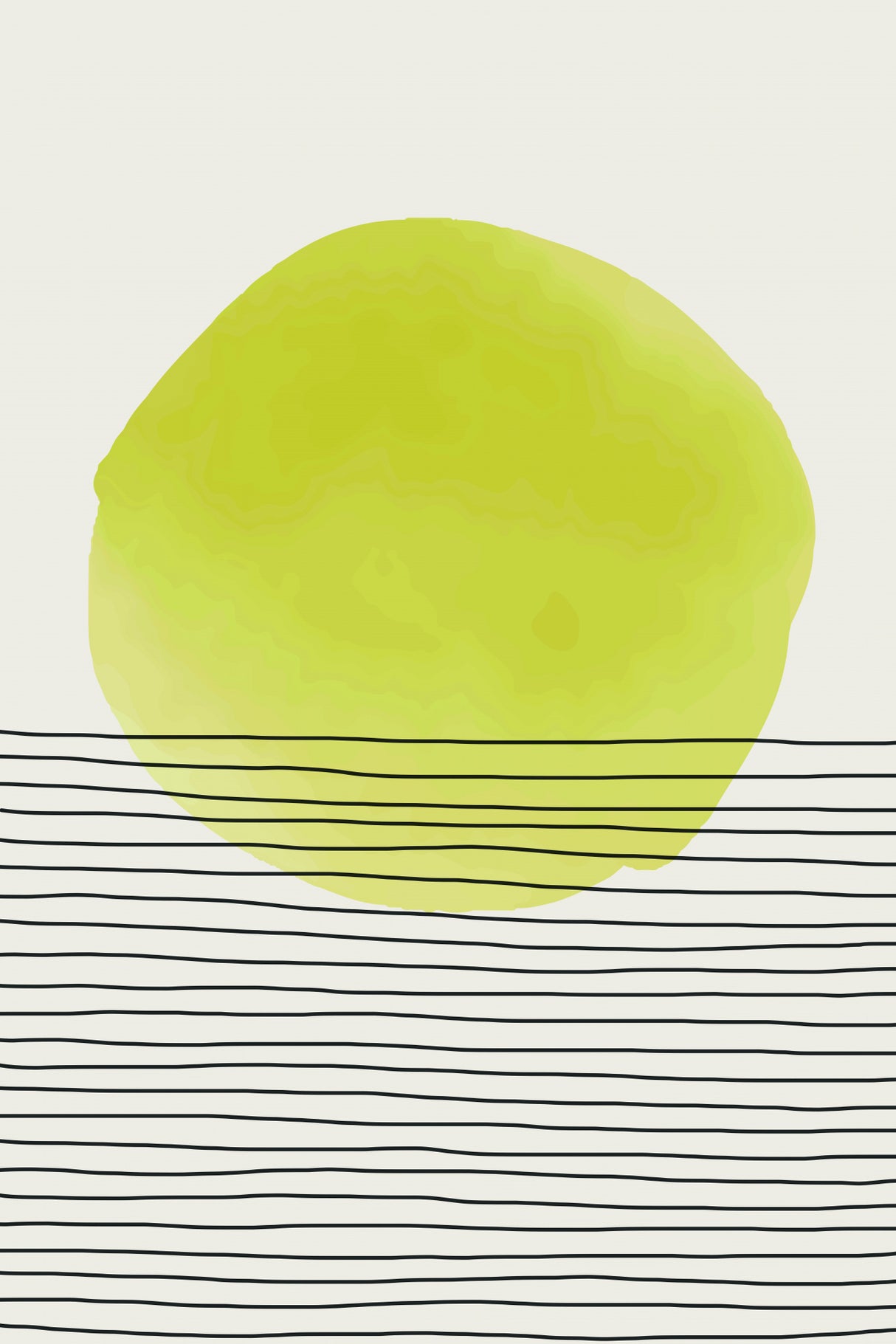 Boho Sun Series #5 Poster och Canvastavla
