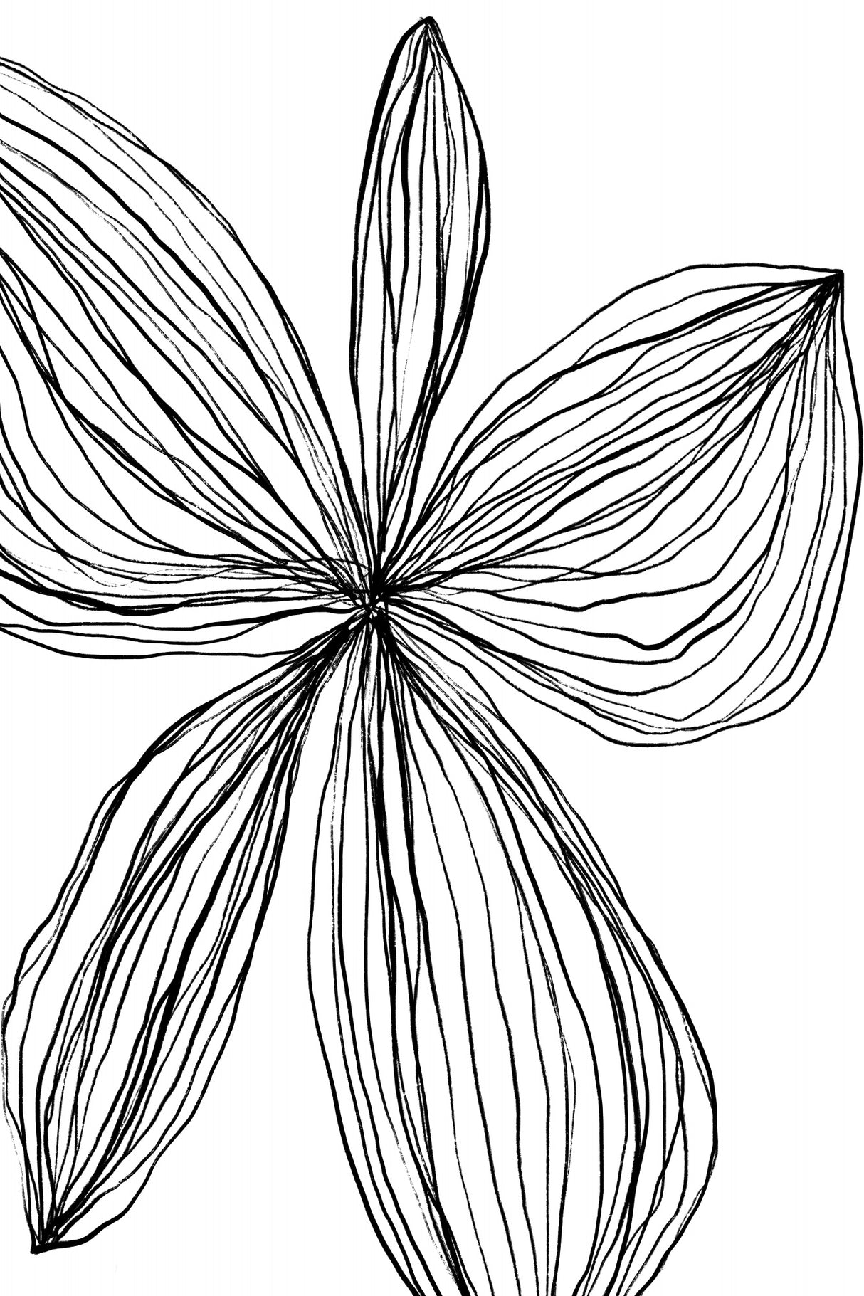Flowerina 4 Poster och Canvastavla