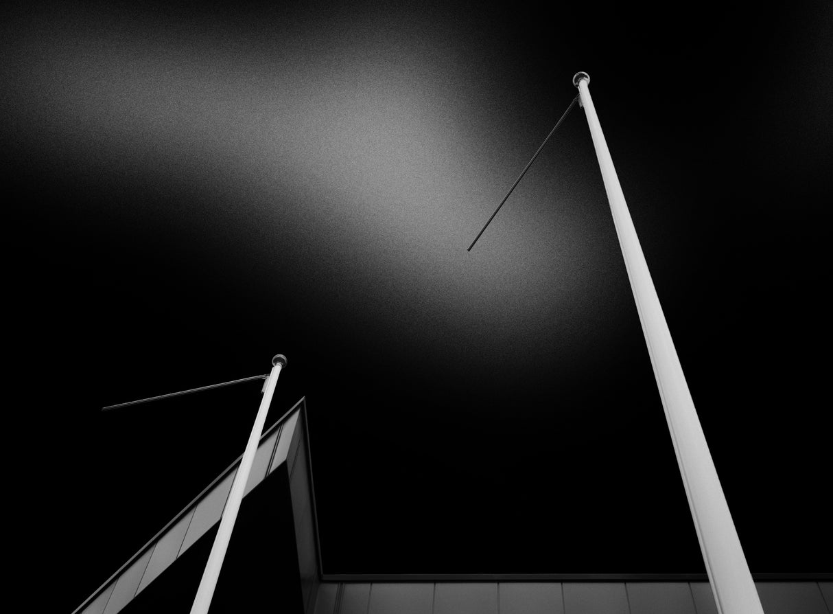 Flagpoles Poster och Canvastavla